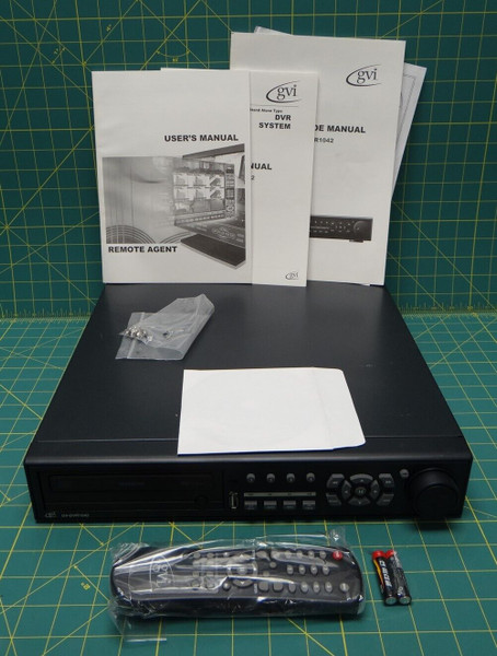 GVI Security 4 Channel Video Recorder GV-DVR1042 DVR w/ MPEG-4 Compression