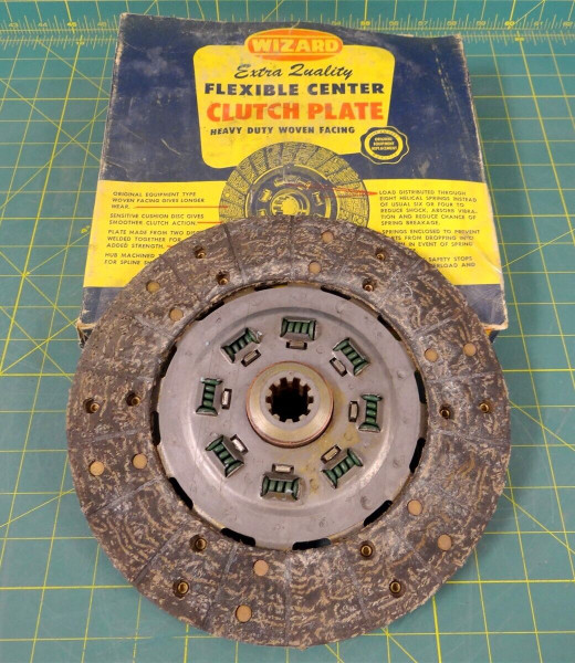 Wizard NOS Clutch Plate CD-8824 for 1947-1957 Ford 