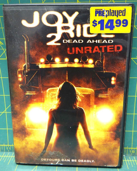 Joy Ride 2: Dead Ahead Unrated DVD 2008 Nicki Aycox Nick Zano 