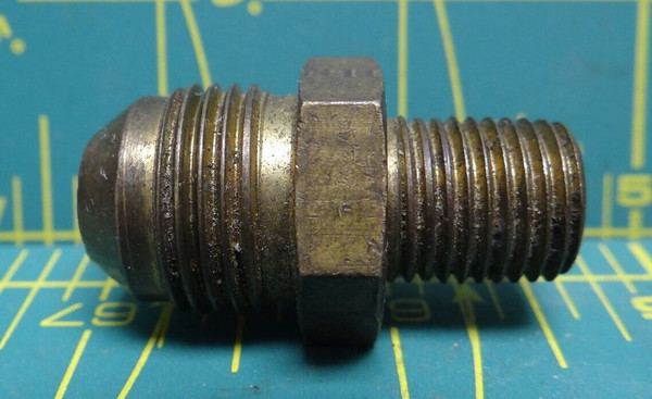 Male Straight Connector Fitting 1/4" Male NPT x 3/4" Flare