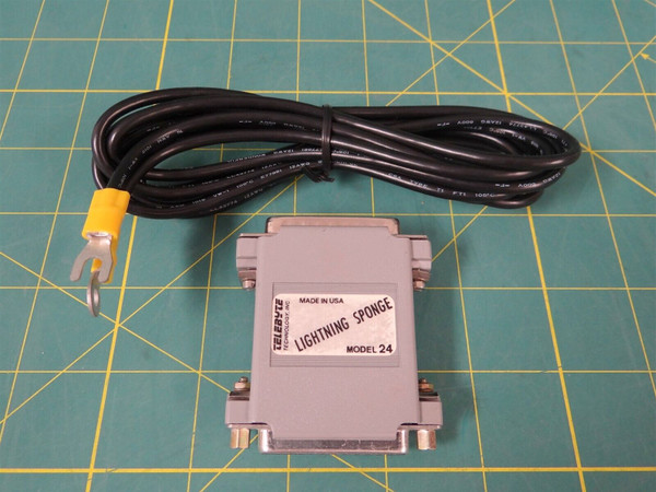 Telebyte Model 24 Lightning EMP Sponge for RS-232 Ports   NSN 6660-01-417-1299 