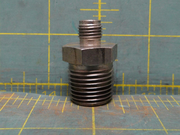 Stainless Steel Swagelok Tube Fitting Male Connector 1/2" NPT x 1/8" NPT