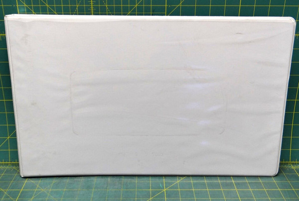 Cardinal ClearVue 1" 3-Ring Ledger Binder, White (22112) 