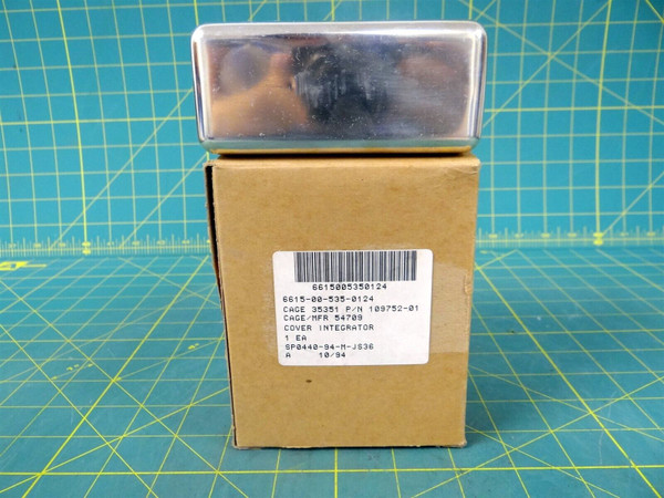 GE Aviation Systems Part 109752-01 Cover, Integrator NSN 6615005350124