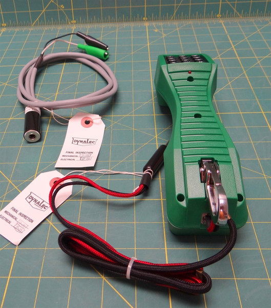 Harris TS19 Telephone Test Set Dynalec P/N 65150-324 60" Cord w/ Test Leads 
