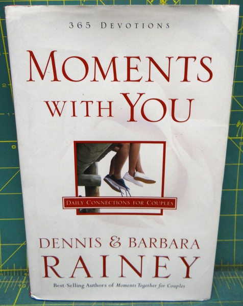 Moments With You Daily Connections for Couples 2007 Hardcover Christian Marriage