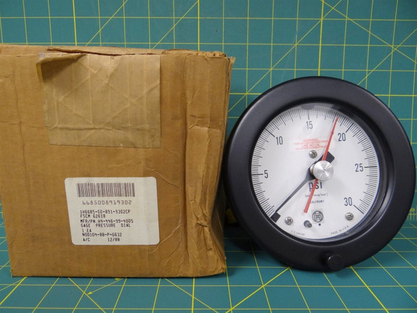 Greenfield Compression Inc. 4-446-99-4005 Pressure Dial Gauge NSN 6685008919302