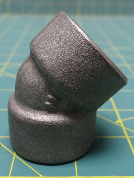 A/SA182 F316/F316L 6NBB B16 Italy 3/4" 45° Elbow Stainless Steel Socket Weld