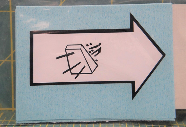 QTY: 5 Identification Marker NSN: 7690013859648 P/N: 19200123015144