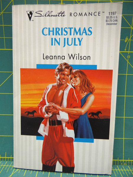 Christmas in July Leanna Wilson 1996 Silhouette Romance #1197 Paperback Fiction