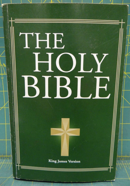 The Holy Bible King James Version 2006 Trident Referencing Paperback Green