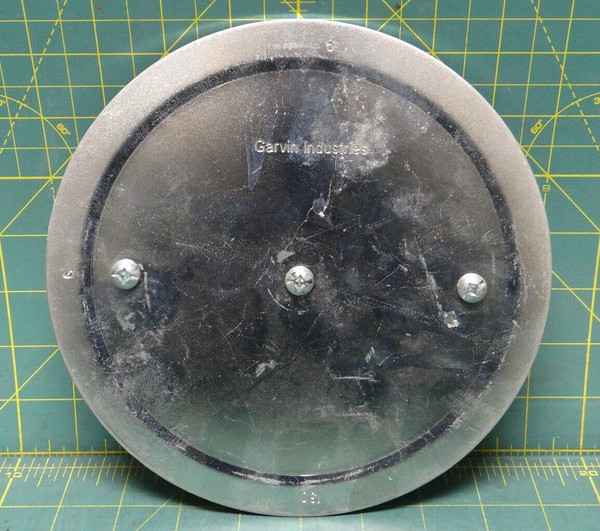 Garvin Industries 130-S Round Steel Cover 7-3/4" 