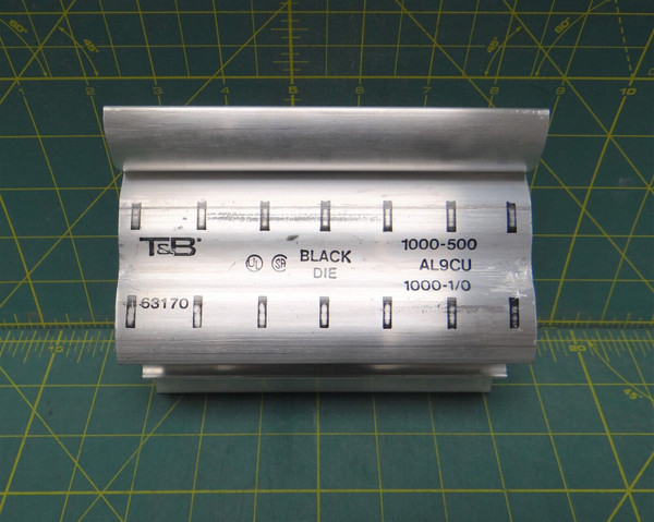 Thomas & Betts Color-Keyed Compression H-Tap Black Die 15620 TBM15 78-6210-63170