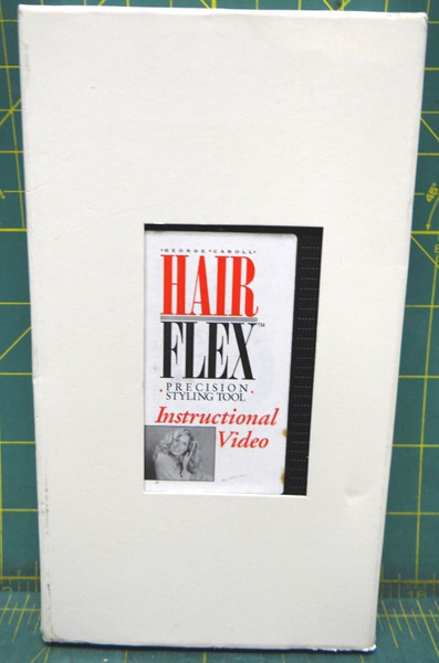 Hair Flex Precision Styling Tool Instructional Video VHS 1994 George Carol