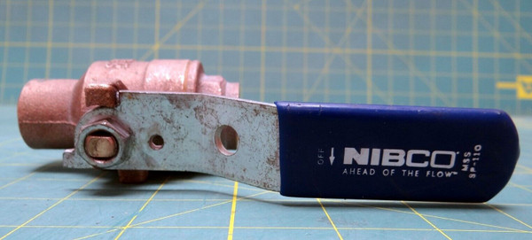 Nibco Two-Piece Bronze Ball Valve 3/4" P/N S-585-70
