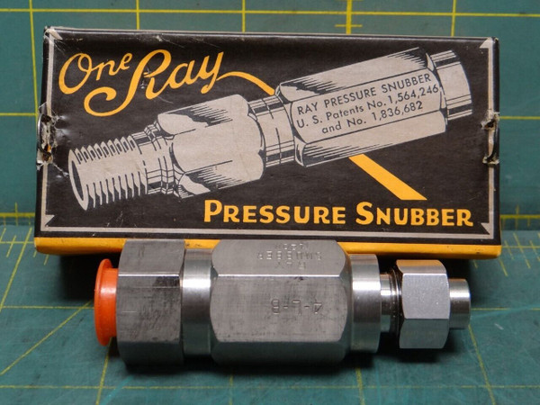 One Ray Pressure Snubber 120M 32058 1000PSI 4LB 9/16-18