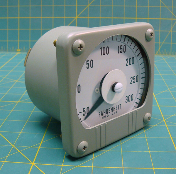 Metermaster MMI-11289 Temperature Indicator NSN 6625-01-363-7231 -50 - 300 Deg F