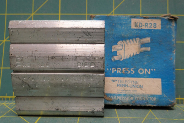 Teledyne Penn-Union "Press On" KD-R28 4/0AWG Compression Connector 