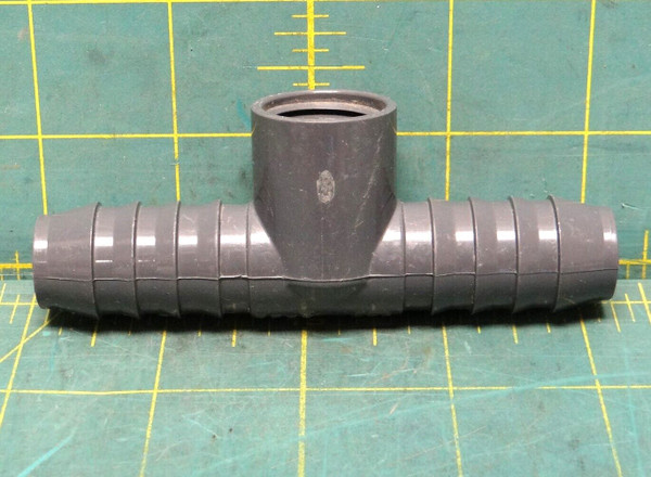 Spears 3/4 x 1/2 PVC Reducing Insert Tee Insert x FNPT 1402-101