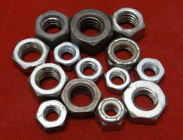 Milwaukee Variety Pack of 14 Various Size Hex Nuts
