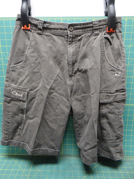 O'Neil Cargo Shorts Men's Waist Size 33 Gray