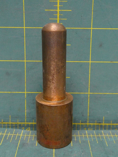 Weksler Brass Thermowell W4R4 3/4" NPT x 3-5/16" Length x 2" Insertion Length