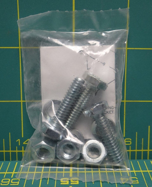 Lot of 50 Fastener Kits Nuts, Bolts, Washers Include 3 of each 1/4-20