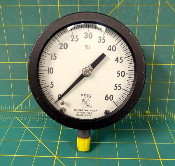 Ashcroft 0-60 PSIG Duragauge Pressure Gauge 