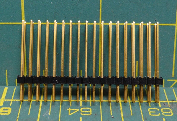 Lot of 141 TSW-118-12-G-D Board-to-Board Connector 36 Position 2.54 mm