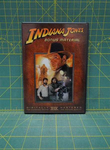 Indiana Jones Bonus Material Color DVD 2003 Paramount Pictures Behind The Scenes