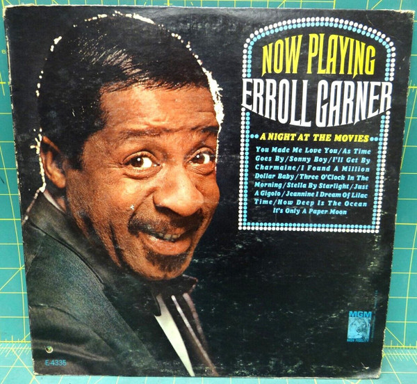 Erroll Garner – Now Playing : Erroll Garner 1965 Vinyl LP Album MGM – SE 4335
