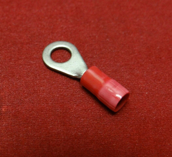 Lot of 22 Red Insulated Ring Terminal 22-18