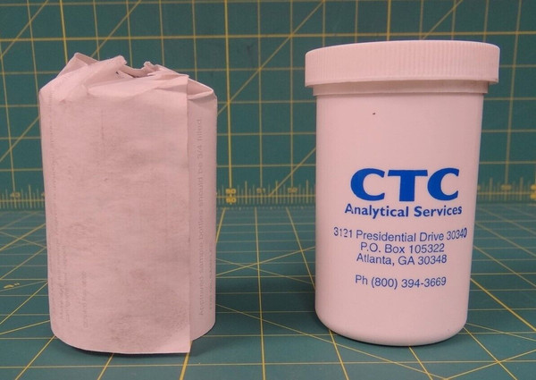 Lot of 10 CTC Analytical Services Multi-Purpose Sealed Liquid Sample Cups