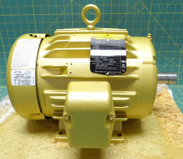 Baldor Reliance Super-E 3HP 3460RPM 200V 8.8A Motor Model: EM3660T-8 New Surplus
