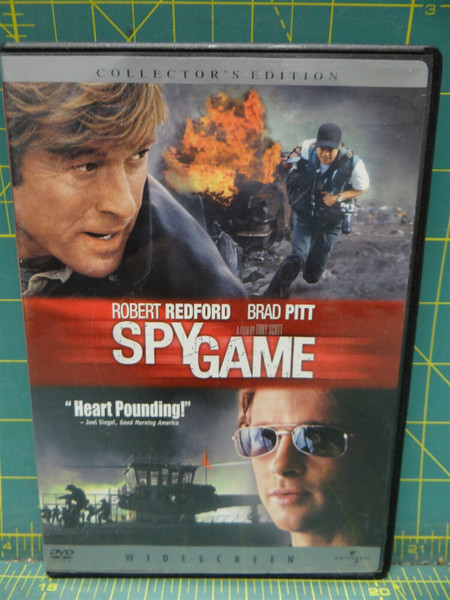Spy Game 2002 DVD Collector's Edition Rated R Multiple Formats, 127 Minutes