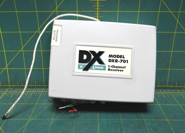 Linear DXR-701 315 MHz 1-Channel Receiver, DX Format, White