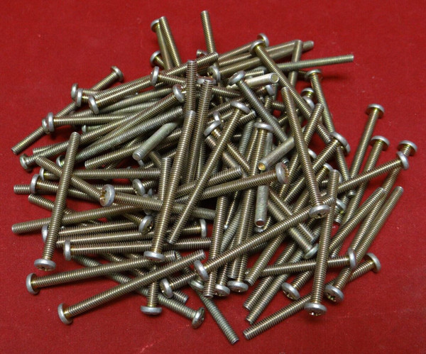 100 Count Pan Head Screws, No. 8 x 2-3/16", Phillips Drive
