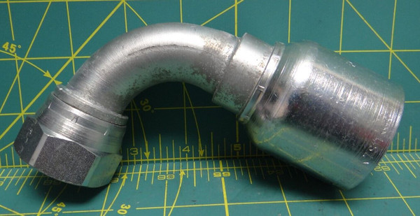 Parker 13971-16-16, Female JIC 37° 1” x 1” Hydraulic Hose Fitting