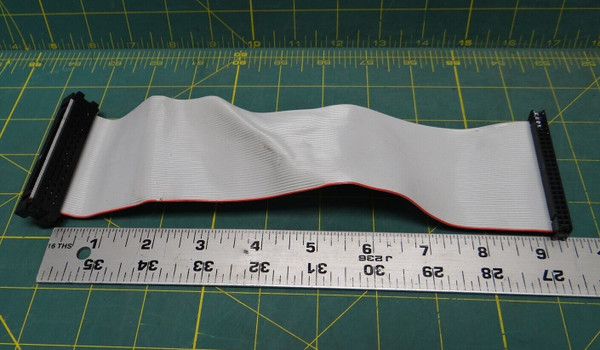 Used 9.5" of Flat Ribbon Cable with Connectors Attached