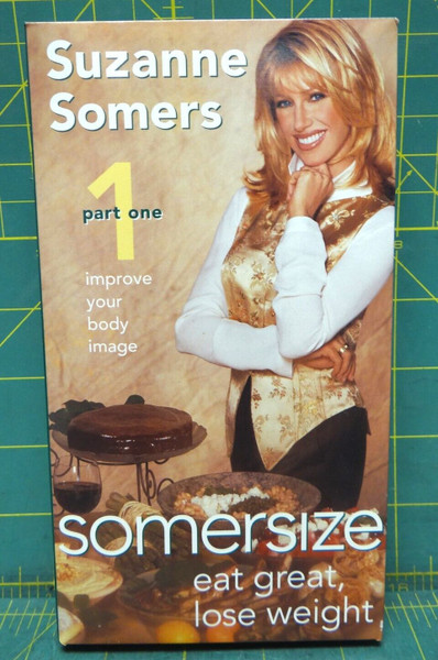 Suzanne Somers Eat Great, Lose Weight Part 1 Improve Your Body Image VHS Tape