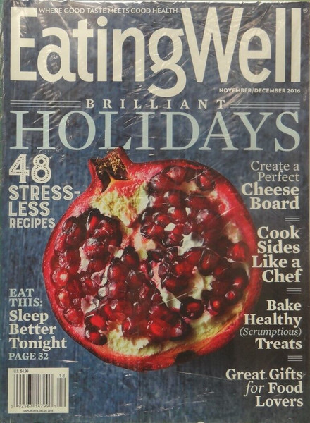 EatingWell Magazine, Issue November/December 2016