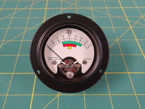 A&M Instruments 265-492 Multiple Scale Meter    NSN 6625-01-220-6467 