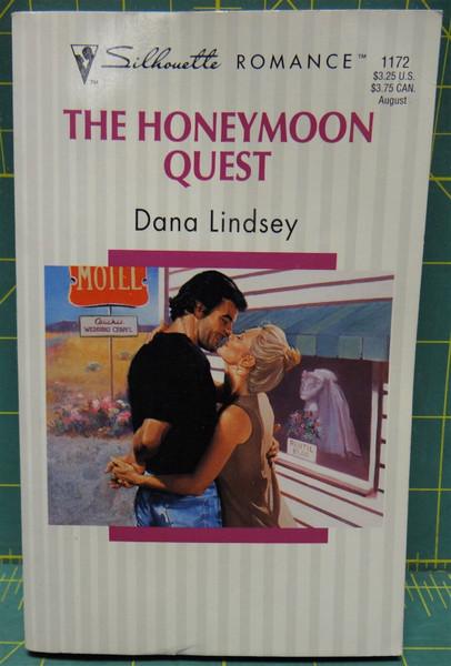 The Honeymoon Quest By Dana Lindsey, Silhouette Romance #1172, 1996 Paperback