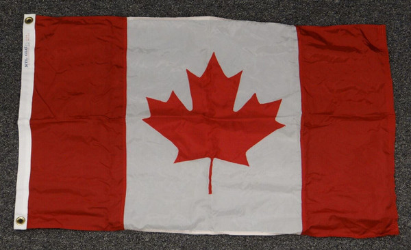 NYL-GLO Canadian Nylon Flag 2' x 3'
