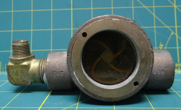 Midwest Sight Flow Indicator Model 100 Size 1/2", SFI-100-1/2, W.E. Anderson Inc