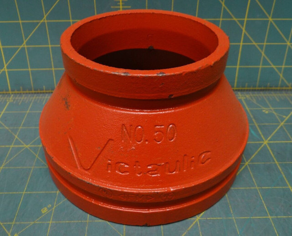 Victaulic No. 50 Grooved Reducer 6" x 4" 168.3mm x 114.3mm