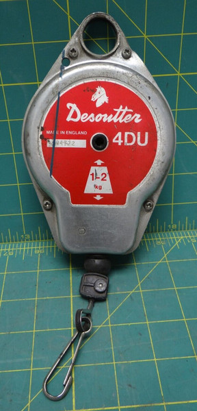 Desoutter 4DU Spring Balancer D Series Steel Housing Nylon Cable 1-2 KG Capacity