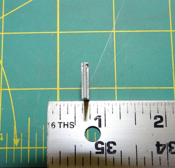 (1) Number "1" Vintage Metal Typeset Letterpress Block 'Gothic Condensed' 36pt.