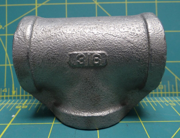Galvanized Pipe Tee 1" 316 150 Female Threads