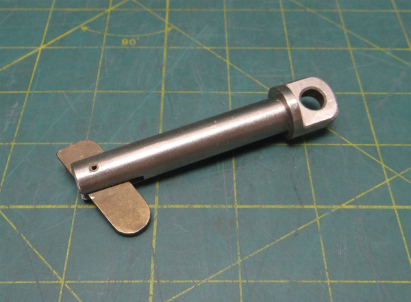 1/2" Diameter Stainless Steel Toggle Lock Clevis Pin Fastener, 2" Usable Length